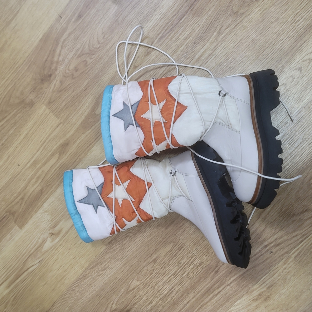 Stylish Star Pattern Winter Boots